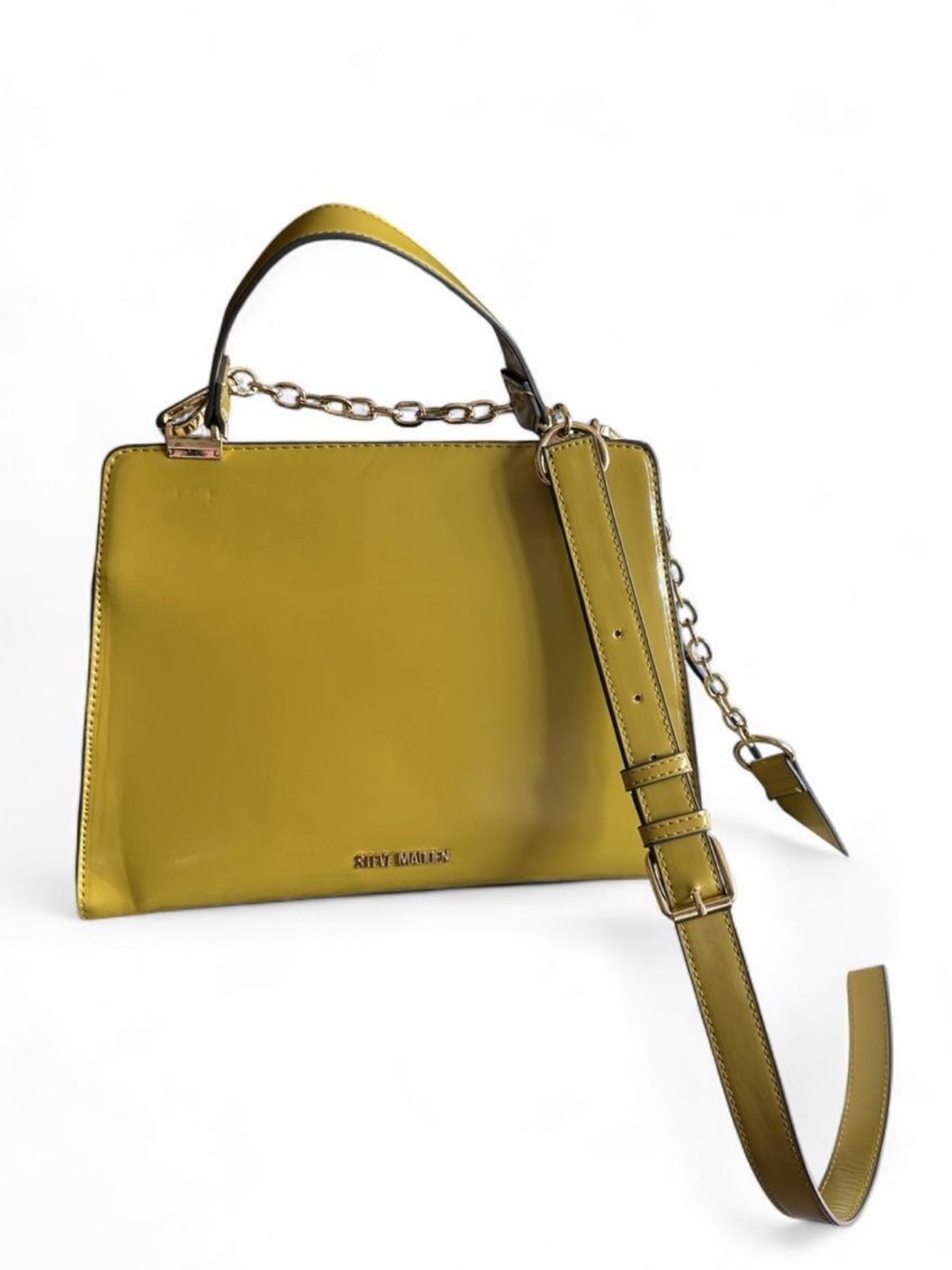 Vintage Chartruese Handbag by Steve Madden